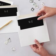 Vintage Film Reel Photo Strip Envelope Liners Pure White Standard