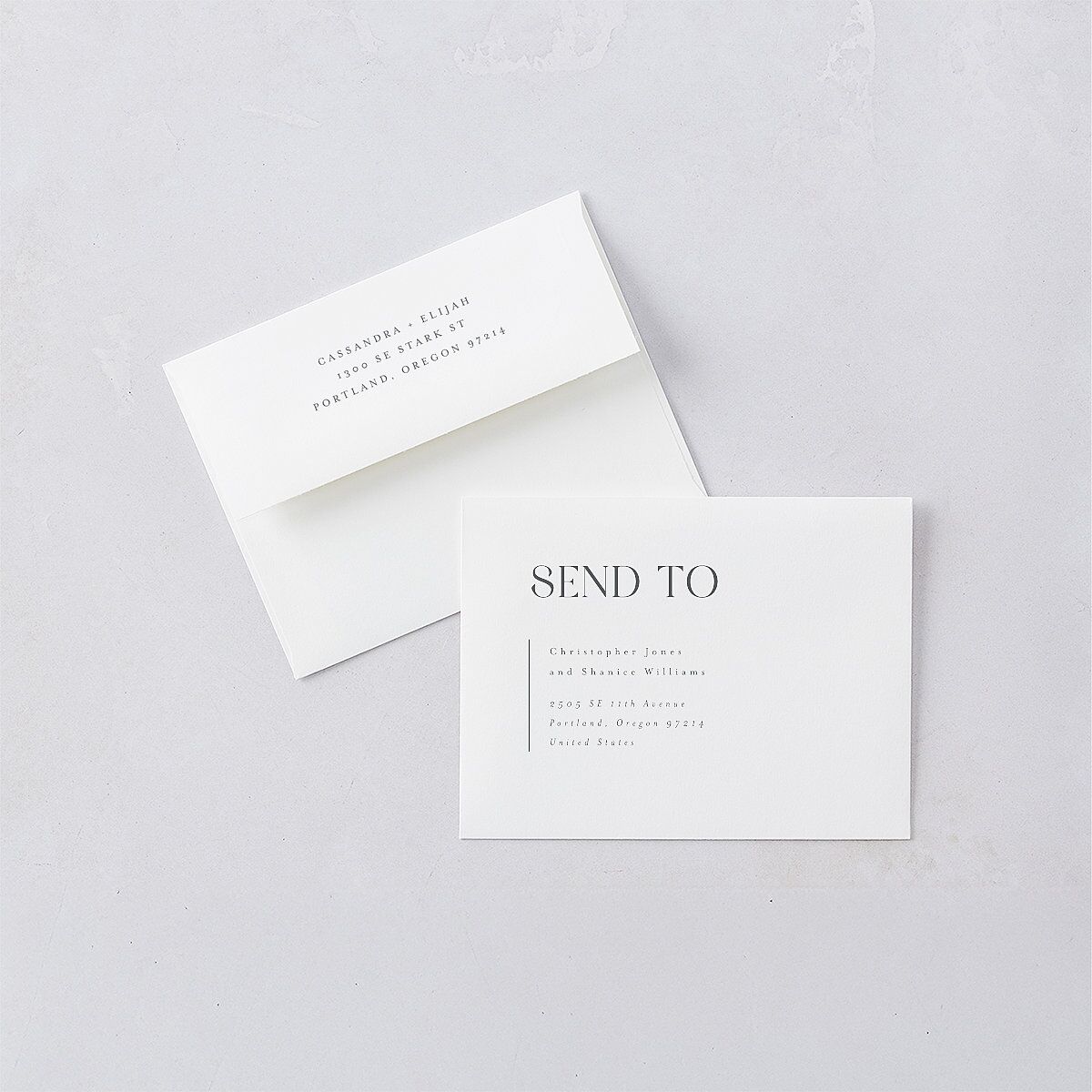 Triptych Photo Save The Date Magnets Pure White Magnet Paper