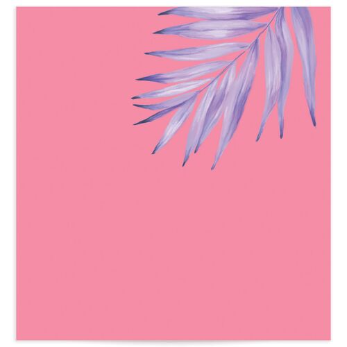 Electric Palm Standard Envelope Liners Standard Lilac