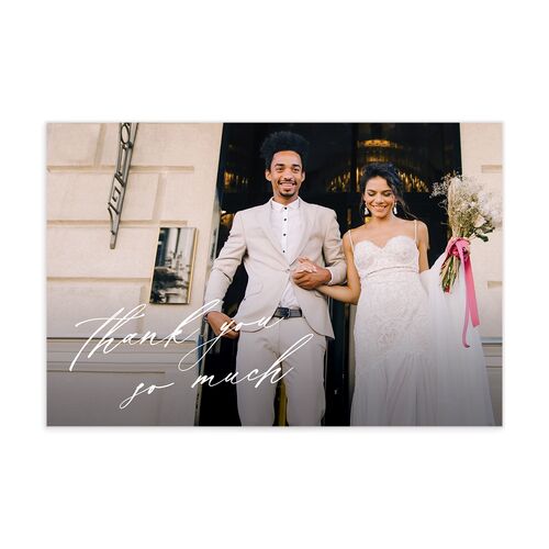 Vintage Toile Thank You Postcards - 