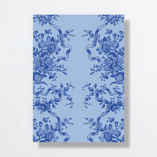 Vintage Toile Wedding Invitations Sapphire Signature No Standard