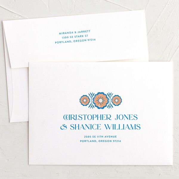 Boho Frame Standard Envelopes | The Knot