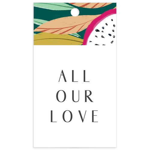 Vibrant Rio Favor Gift Tags - 