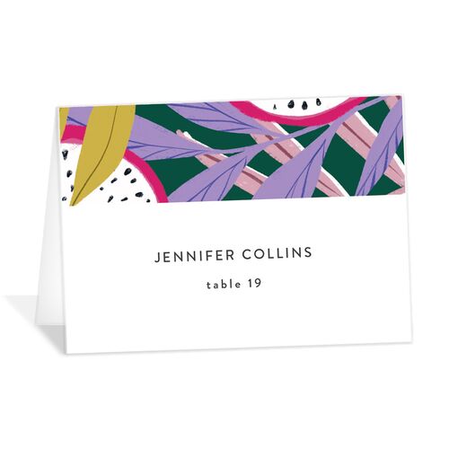 Vibrant Rio Place Cards - 