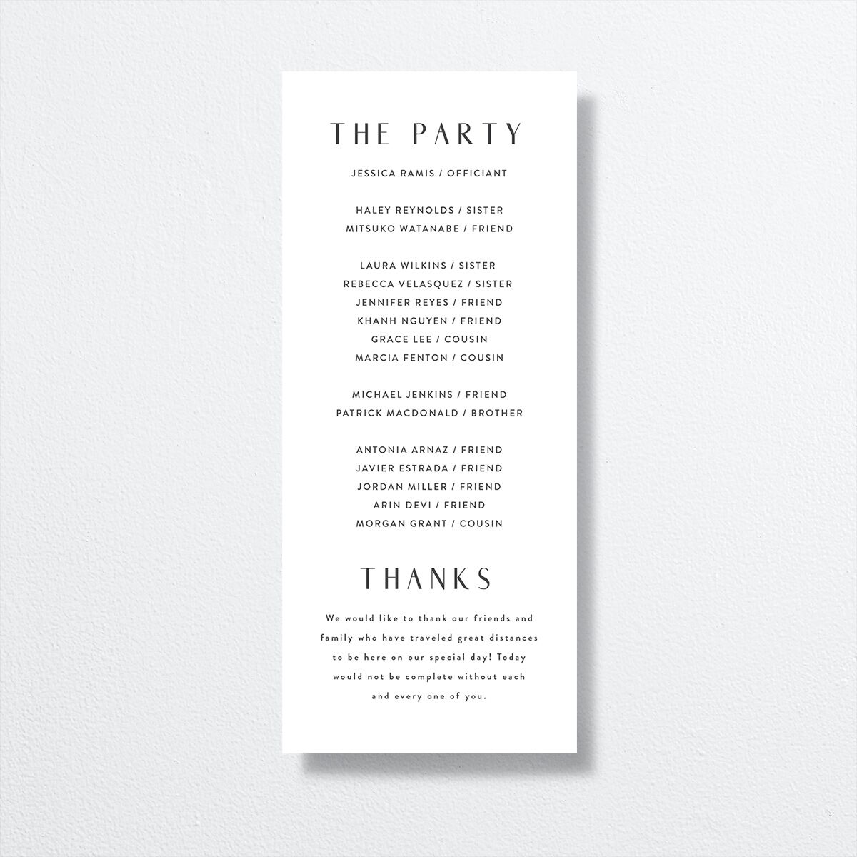 Vibrant Rio Wedding Programs back in teal
