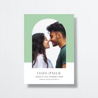 Vibrant Rio Save The Date Cards Tide Pool Signature No