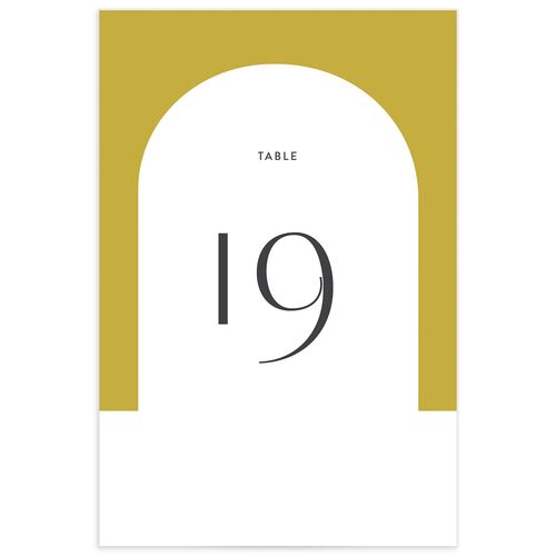 Vibrant Rio Table Numbers