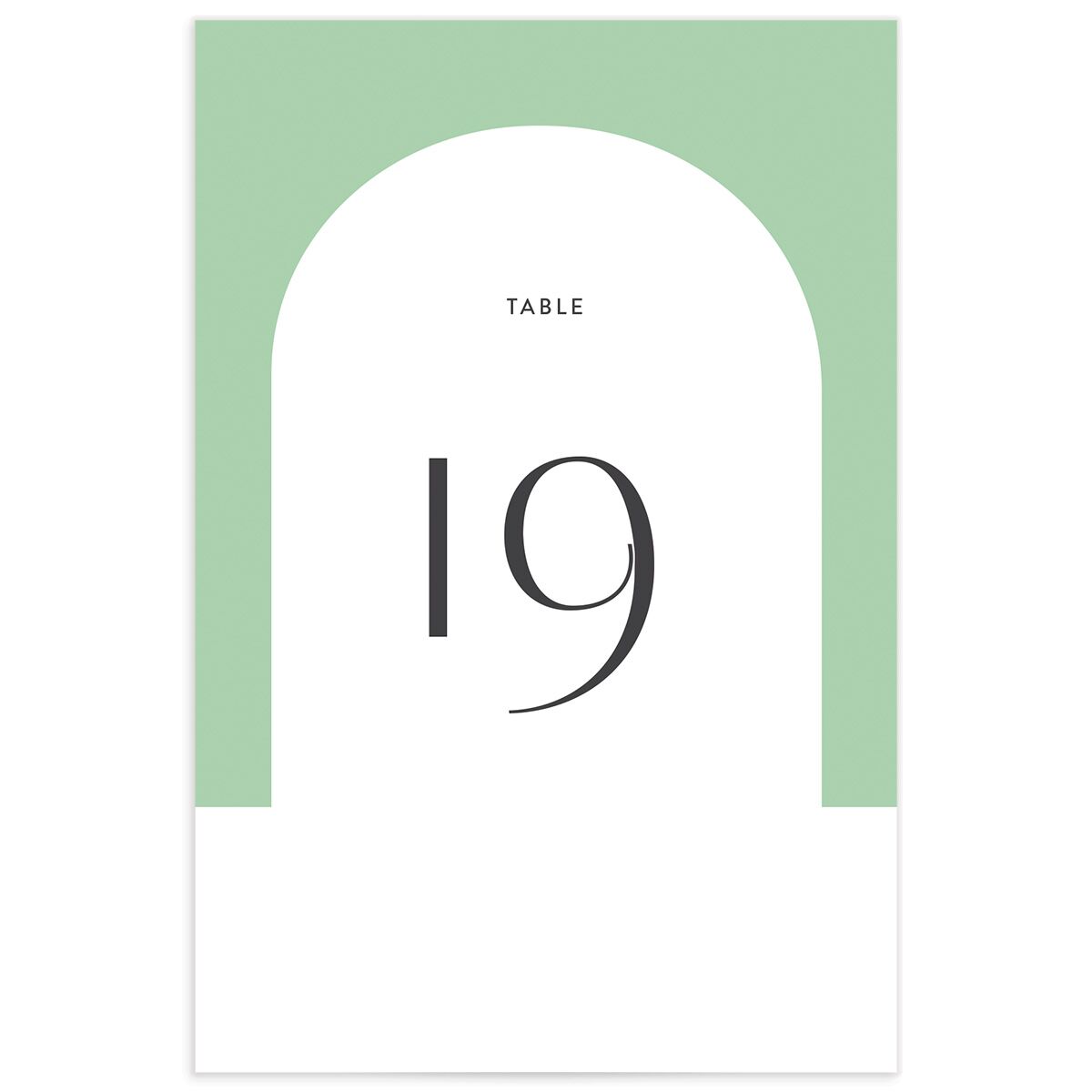 Vibrant Rio Table Numbers