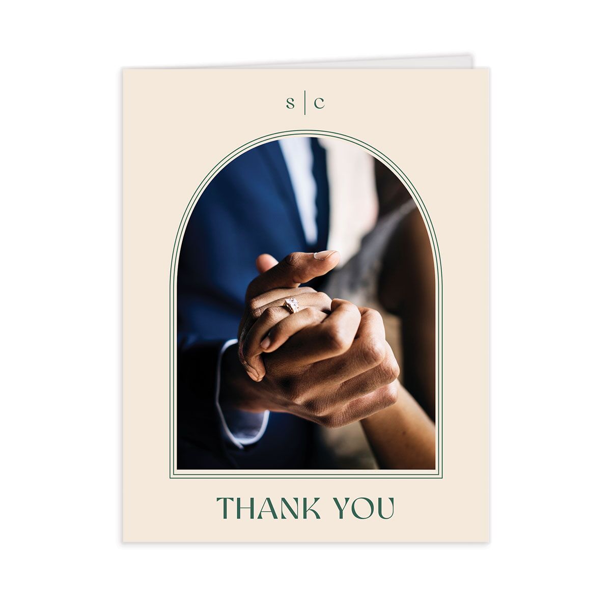 Modern Winery Thank You Cards