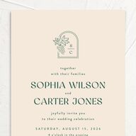 Modern Winery Wedding Invitations Deep Lake Signature No