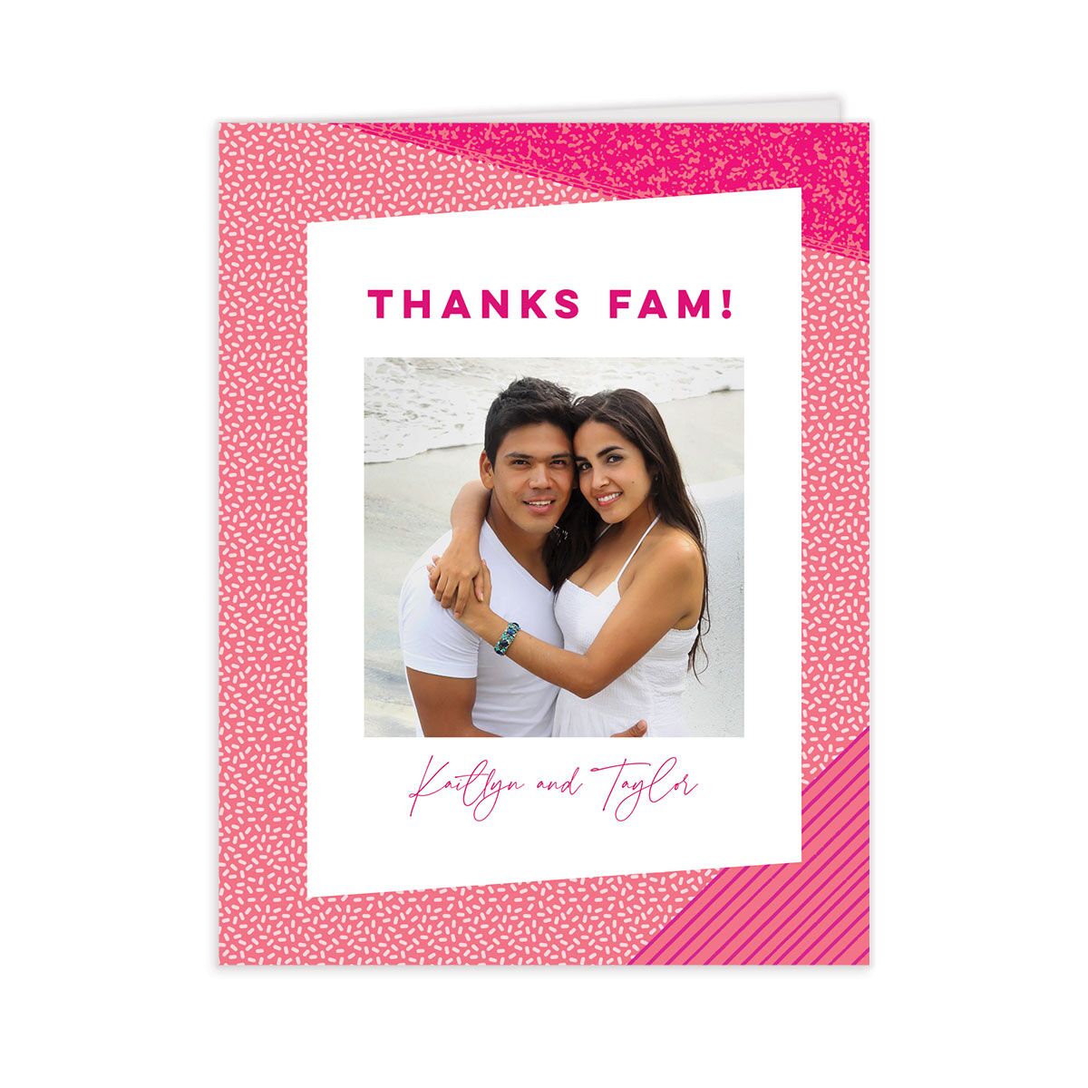 Vibrant Fun Thank You Cards