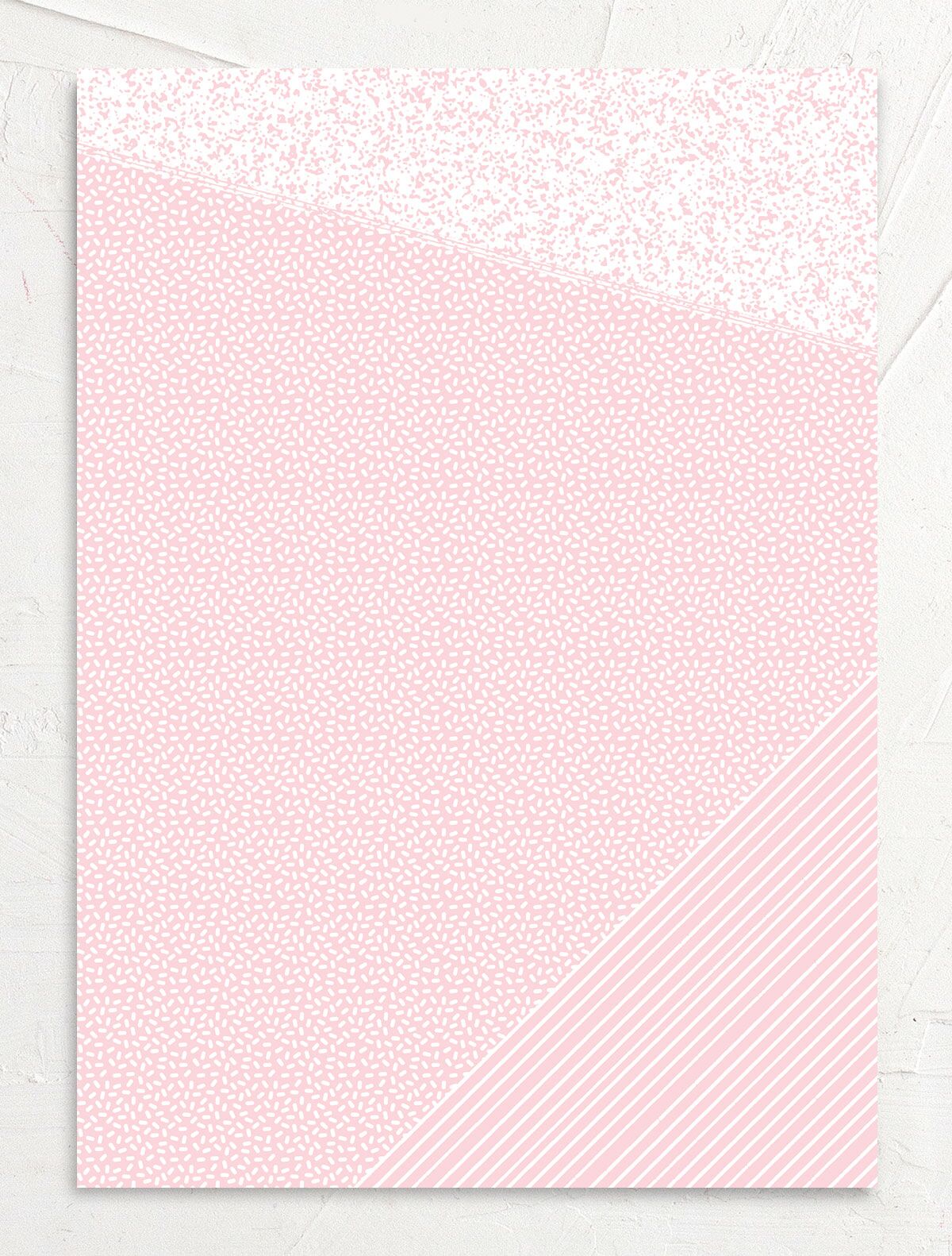 Vibrant Fun Wedding Invitations back