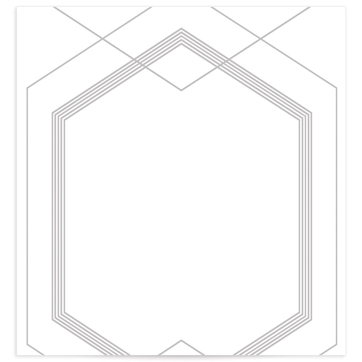 Geometric Elegance Standard Envelope Liners front