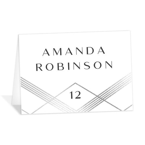Geometric Elegance Place Cards - 