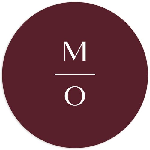 Geometric Elegance Wedding Stickers Burgundy