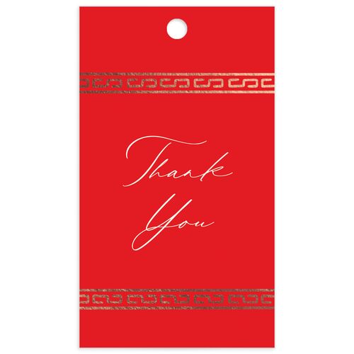 Double Happiness Favor Gift Tags - 