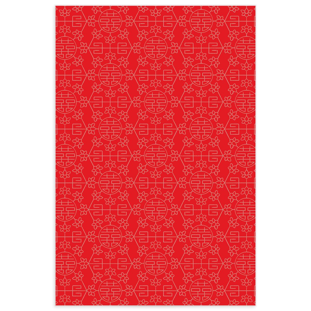 Double Happiness Table Numbers back in red