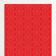 Double Happiness Wedding Invitations Gold Scarlet Signature No