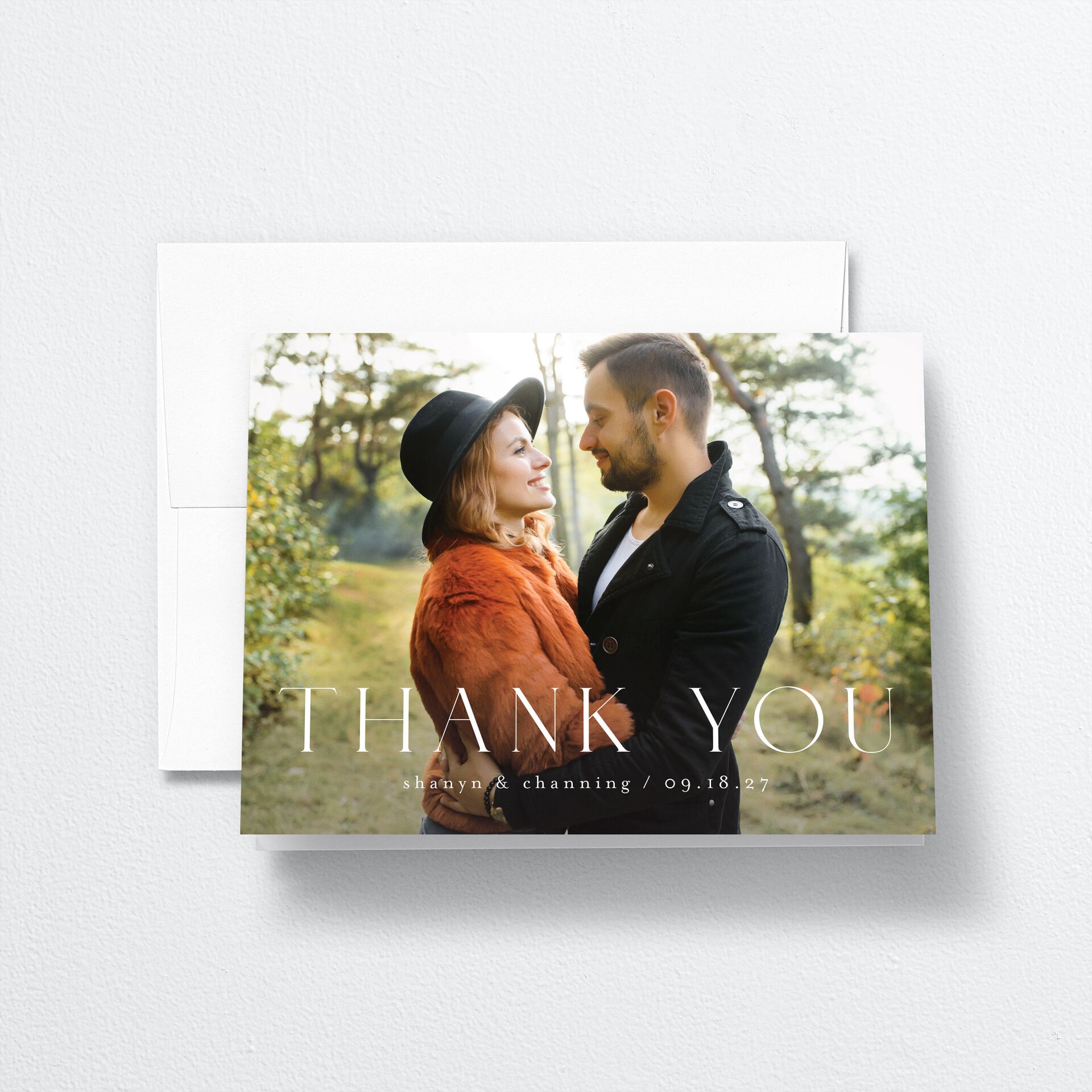 Nordic Folk Thank You Cards — view 1