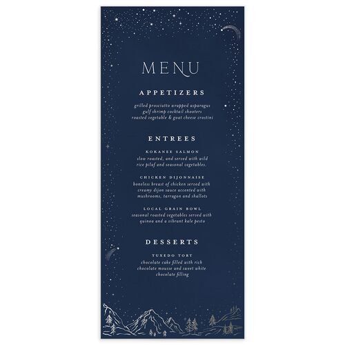 Mountain Sky Menus - 