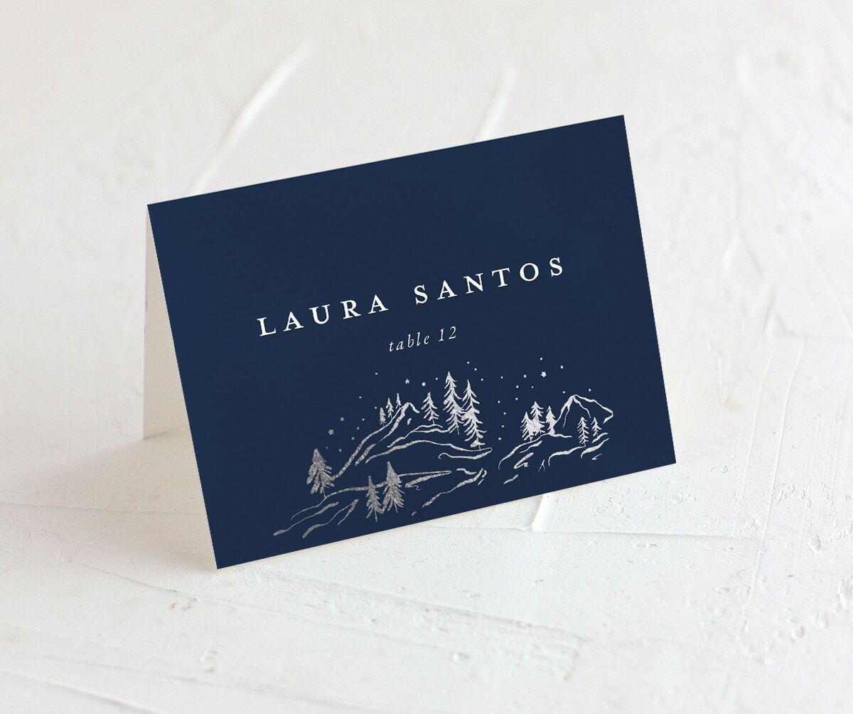Mountain Sky Place Cards front