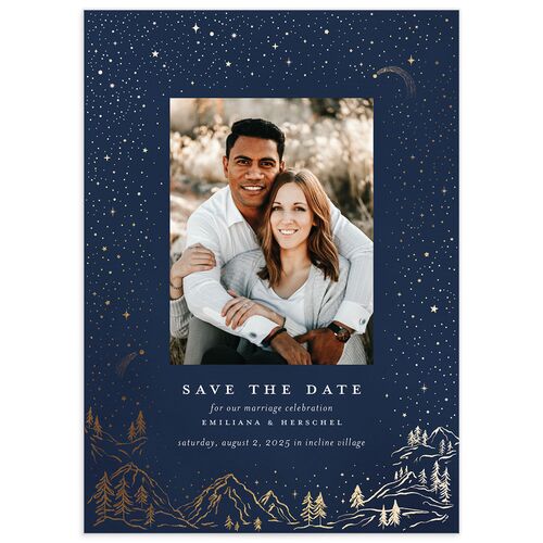 Mountain Sky Save The Date Cards - 