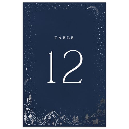 Mountain Sky Table Numbers