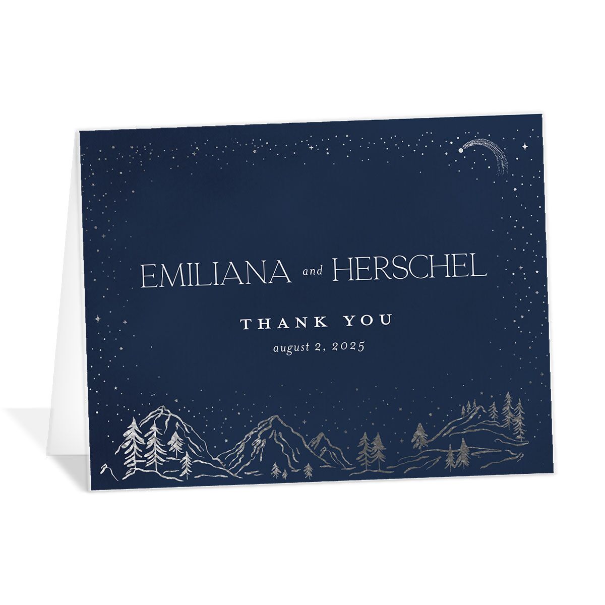 Mountain Sky Thank You Cards