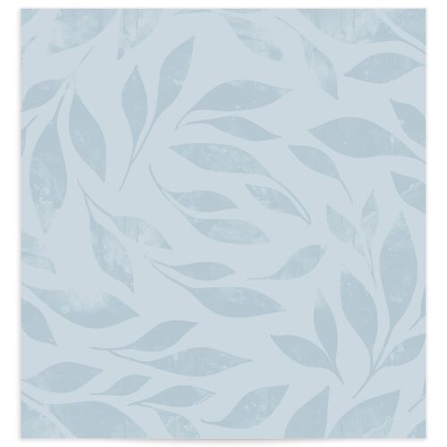 Gilded Leaves Standard Envelope Liners Standard Regency Blue
