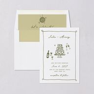 Hand Drawn Cake Envelope Liners Dark Camo Standard