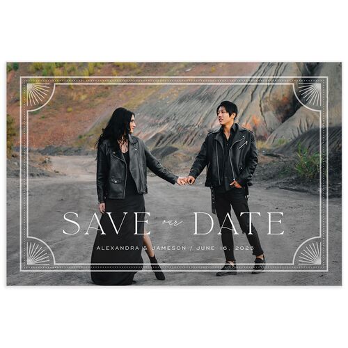 Written In The Stars Save The Date Postcards Midnight