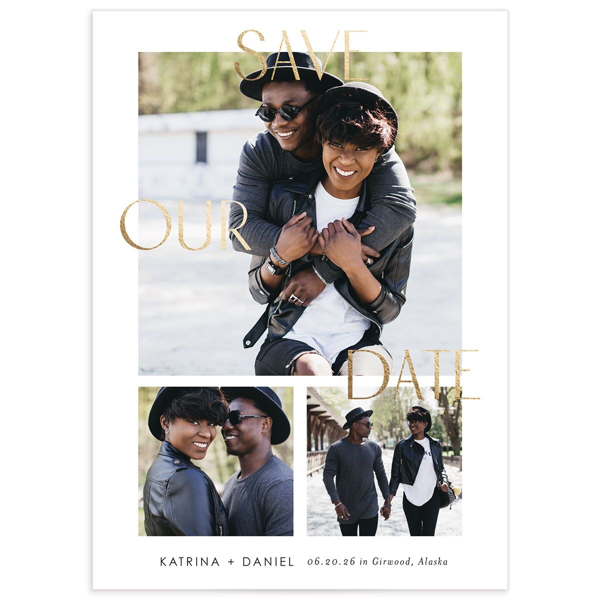 Always & Forever Save The Date Cards