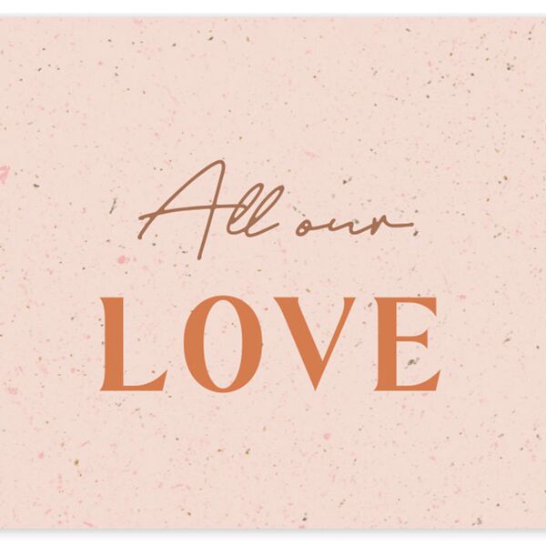 Beach Party Favor Gift Tags Pink Cotton Signature