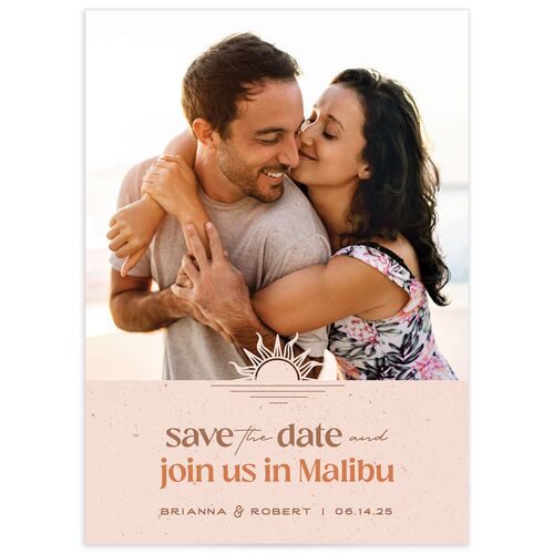 Beach Party Save The Date Cards