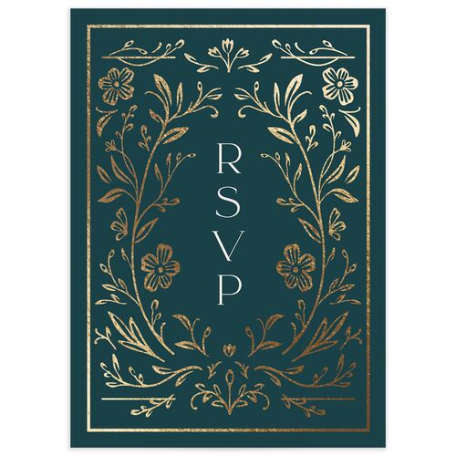 Storybook Filigree Wedding Response Cards - 