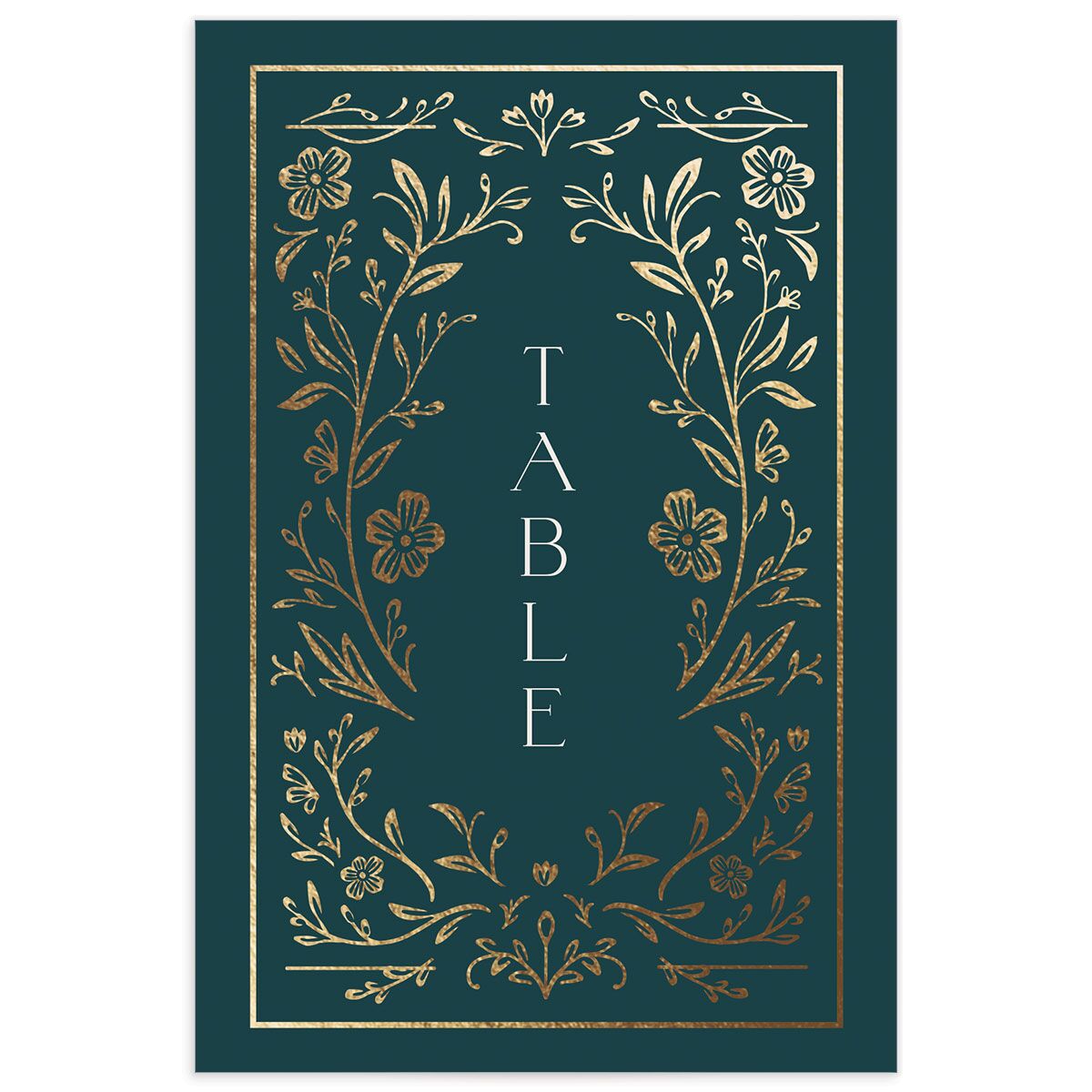 Storybook Filigree Table Numbers