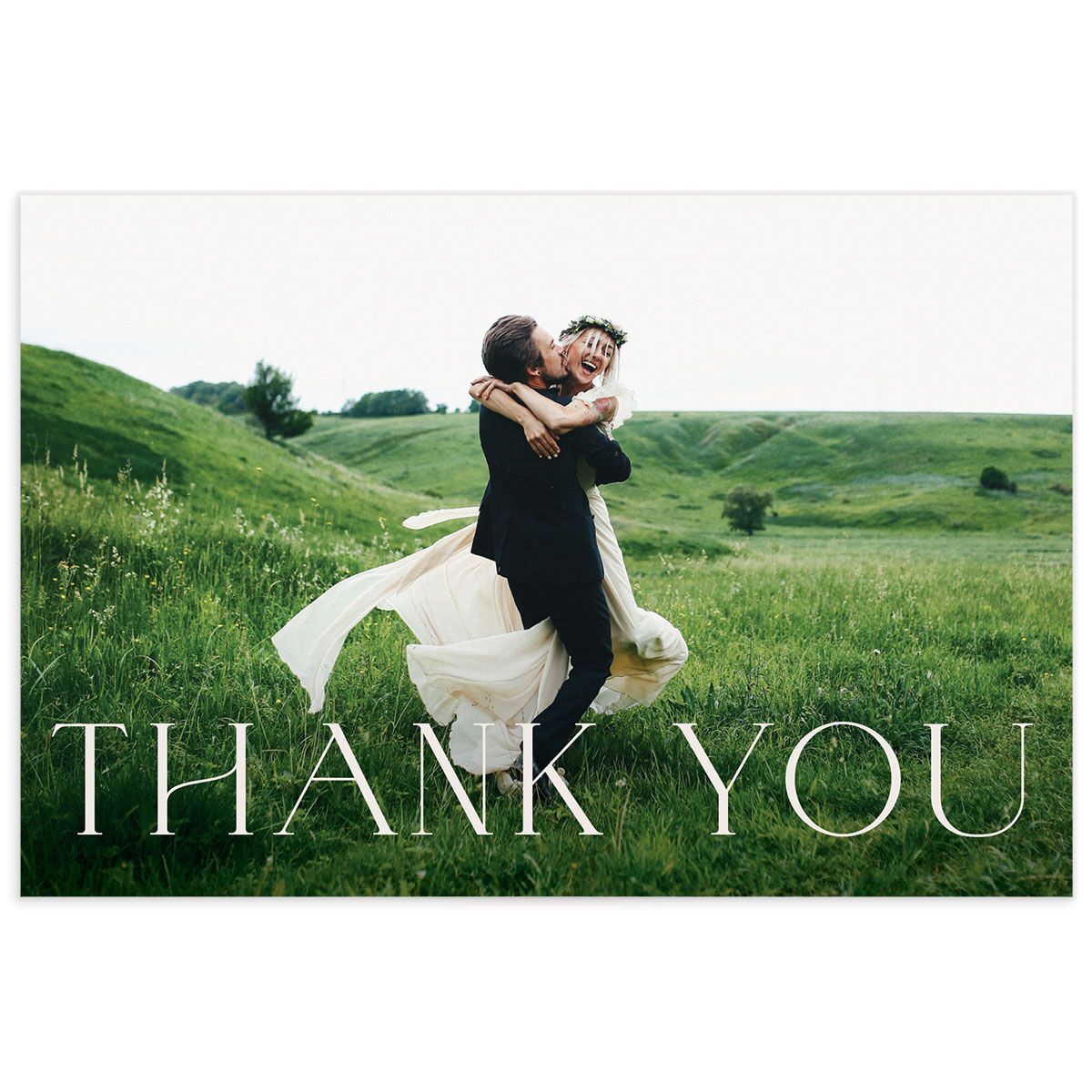 Storybook Filigree Thank You Postcards