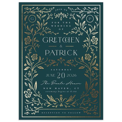 Filigree wedding invitations discount