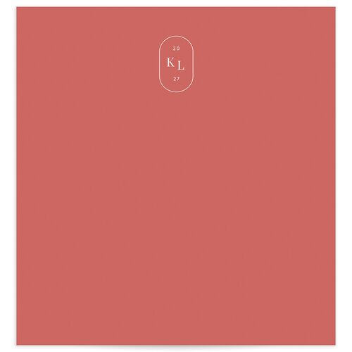 Glistening Wildflower Envelope Liners Standard Salmon