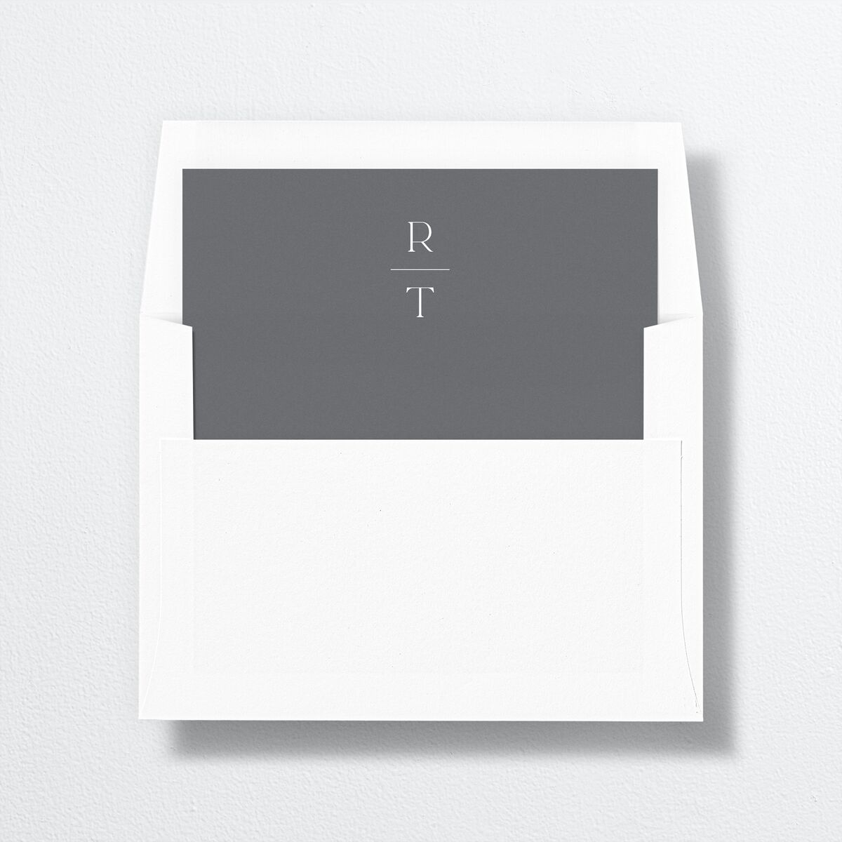 Ornate Arch Standard Envelope Liners Charcoal Standard