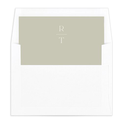 Ornate Arch Standard Envelope Liners Standard Thyme
