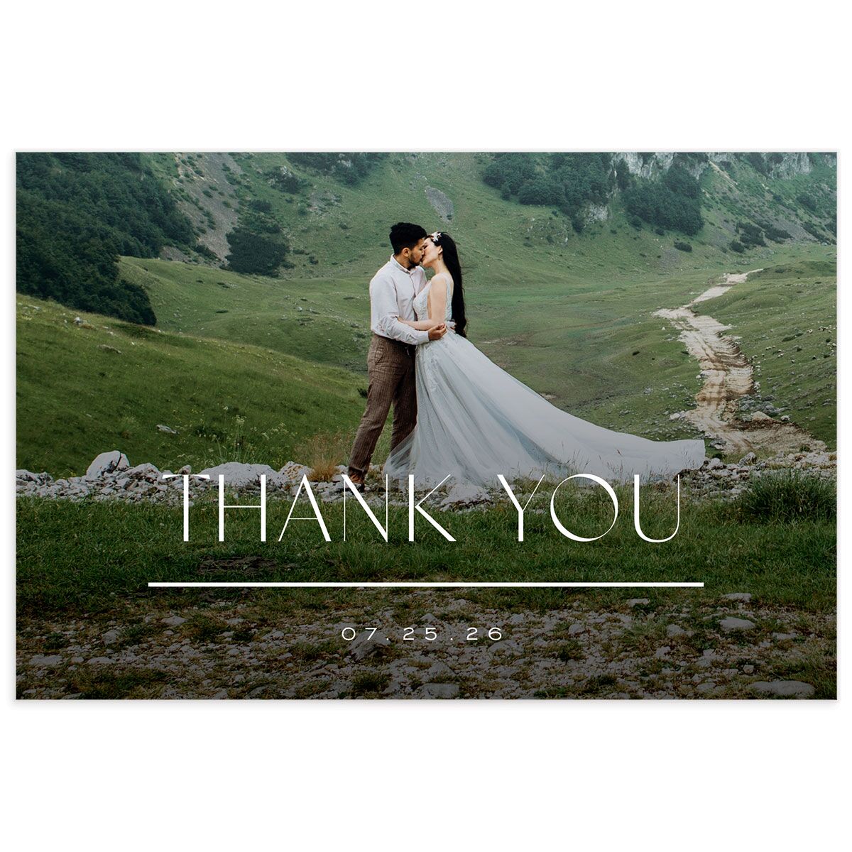 On This Day Thank You Postcards