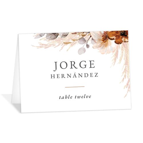 Bohemian Hoop Place Cards - Gold