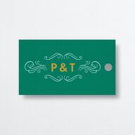 Cinematic Favor Gift Tags Ultramarine Signature