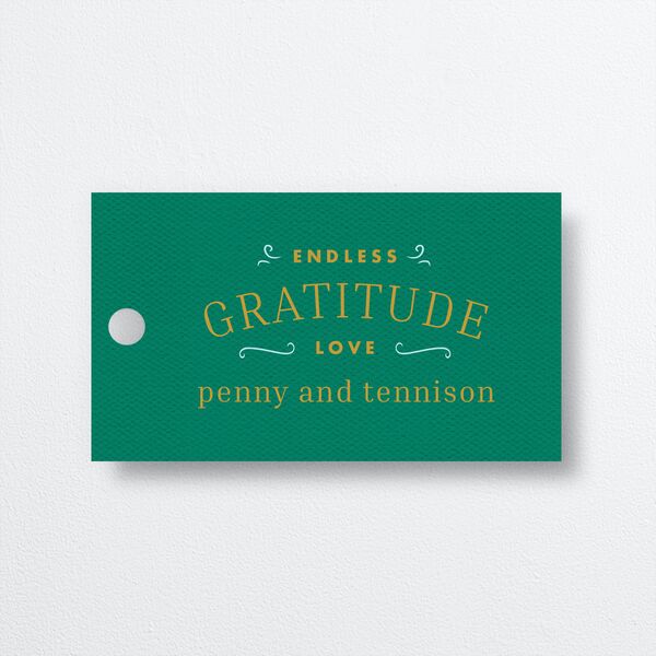Cinematic Favor Gift Tags Ultramarine Signature