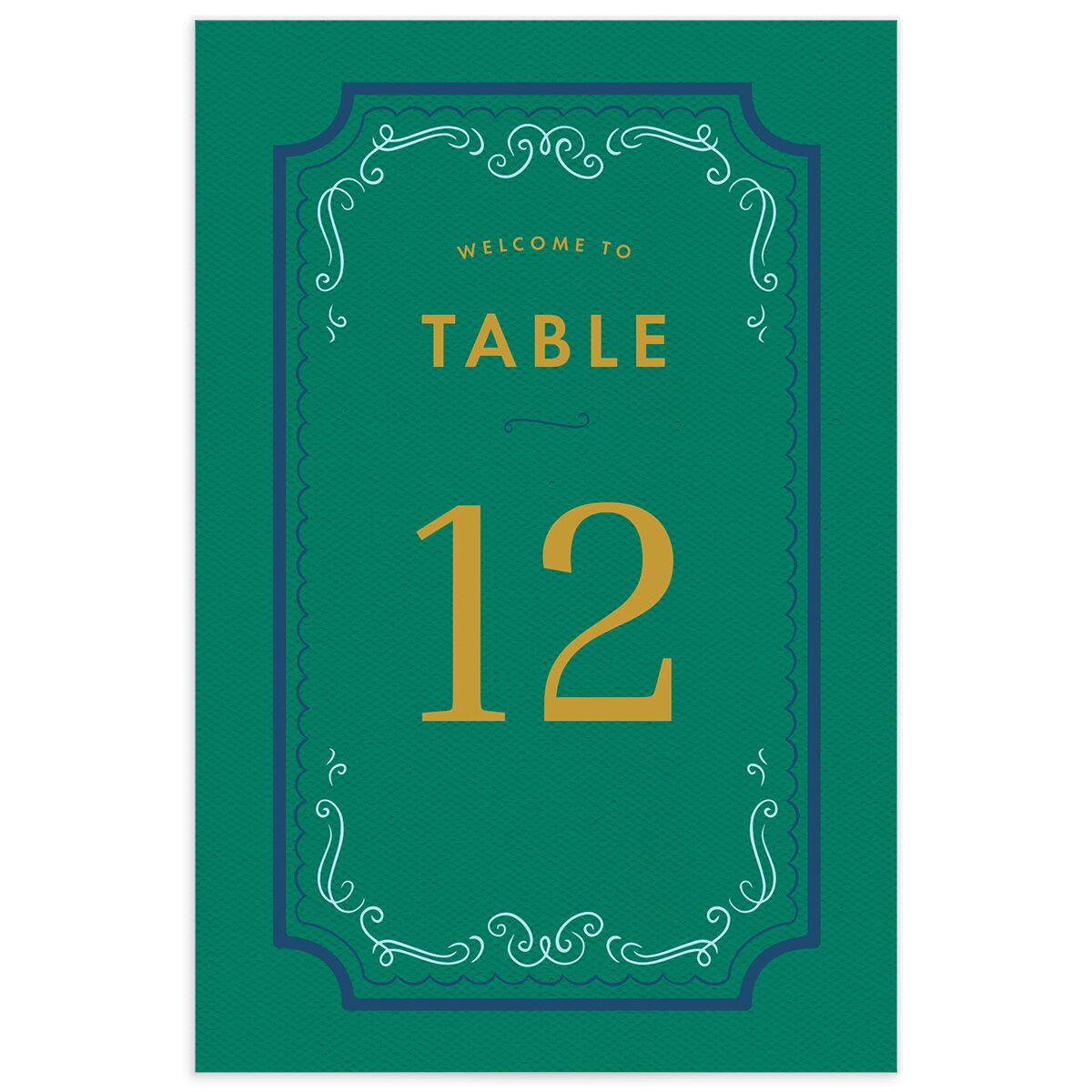 Cinematic Table Numbers
