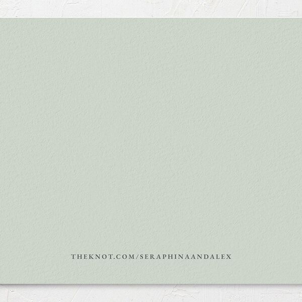 Botanical Initials Foil Save The Date Cards Rose Gold Sea Foam Signature smooth No