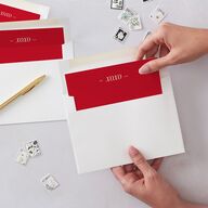 Simply Happy Envelope Liners Ruby Standard