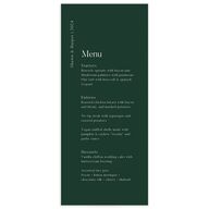 Cascading Date Menus Dark Green Signature
