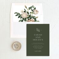 Elegant Bohemian Standard Envelope Liners Standard Hunter Green
